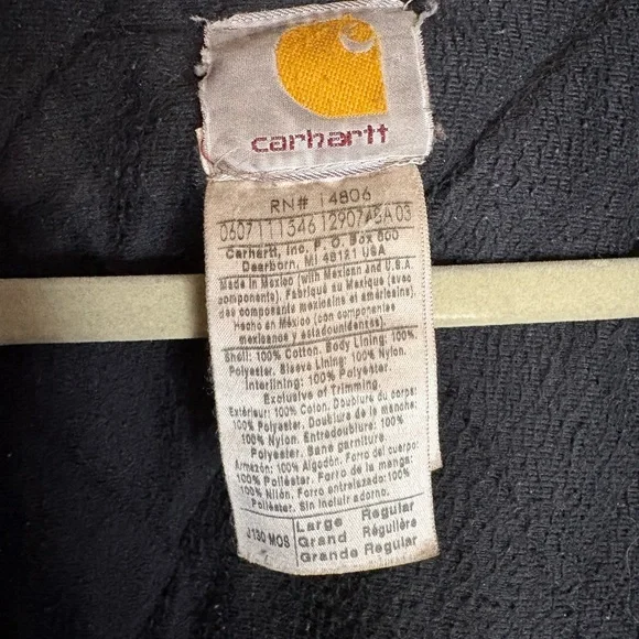 Carhartt Olive Green Hooded Jacket - Picture 5 of 6